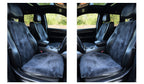 Mini Sheepskin Car Seat Covers Brown (118×60 cm) – Natural Fur Universal Fit