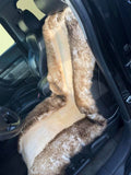 Mixed Sheepskin Car Seat Cover – Natural Fur Universal Fit