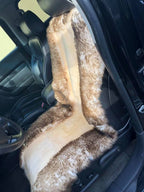 Mixed Sheepskin Car Seat Cover – Natural Fur Universal Fit