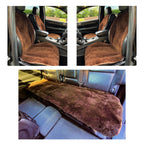 Maxi Sheepskin Car Seat Covers White (120×60 cm) – Natural Fur Universal Fit