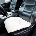 White Sheepskin Front Seat Covers – 100% Natural Universal Fit