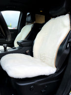 Maxi Sheepskin Car Seat Covers White (120×60 cm) – Natural Fur Universal Fit