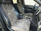 Mini Sheepskin Car Seat Cover Coffee (120×56 cm) – Natural Fur Universal Fit