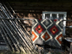 Carpathian Wool Blanket “Scandinavian” 150×200 cm – Premium Handmade Natural Wool