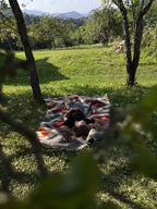 Carpathian Wool Blanket “Scandinavian” 150×200 cm – Premium Handmade Natural Wool