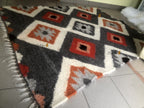 Carpathian Wool Blanket “Scandinavian” 150×200 cm – Premium Handmade Natural Wool