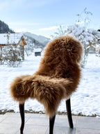 Caramel Sheepskin 110×60 cm – Natural Wool Rug