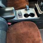 Brown Sheepskin Front Seat Covers – 100% Natural Universal Fit