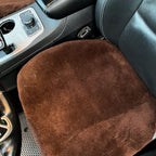 Brown Sheepskin Front Seat Covers – 100% Natural Universal Fit