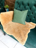 Beige Short Wool Sheepskin 110×60 cm – Natural Rug