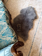 Grey Sheepskin 110×65 cm – Natural Wool Rug