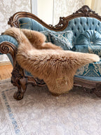 Caramel Sheepskin 110×60 cm – Natural Wool Rug