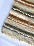 Carpathian Wool Blanket “Soft Bouclé” 190×220 cm – Premium Handmade Natural Wool