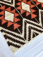Carpathian Wool Blanket “Taystra” 190×220 cm – Premium Handmade Natural Wool