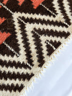 Carpathian Wool Blanket “Taystra” 190×220 cm – Premium Handmade Natural Wool