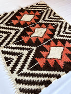 Carpathian Wool Blanket “Taystra” 190×220 cm – Premium Handmade Natural Wool