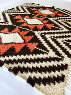 Carpathian Wool Blanket “Taystra” 190×220 cm – Premium Handmade Natural Wool