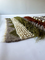 Wool Runner Rug “Forest Tale” 90×150 cm – Handmade Natural Wool