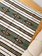 Handmade Hutsul Wool Rug “Kosiv” – Natural Wool Carpet 200×140 cm