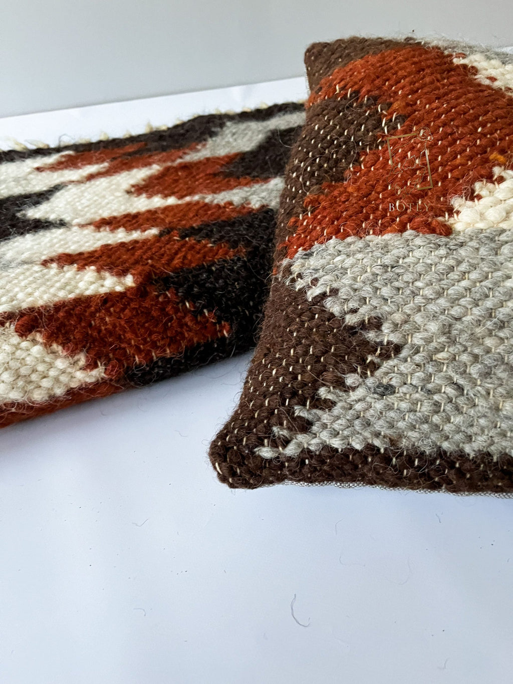Decorative Wool Cushion “Legend” 45×45 cm – Handmade | BOTEY