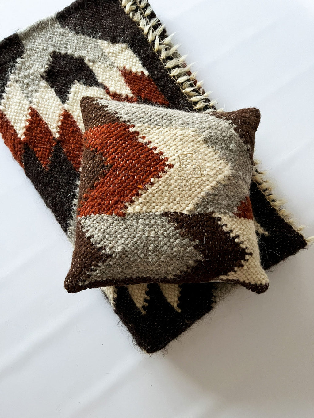 Decorative Wool Cushion “Legend” 45×45 cm – Handmade | BOTEY