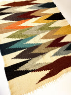 Carpathian Wool Blanket “Majesty of the Mountains” 200×220 cm – Premium Handmade Natural Wool