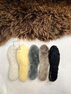 Sheepskin Insoles 100% Natural – Warm Wool Shoe Inserts (Sizes 36–45)