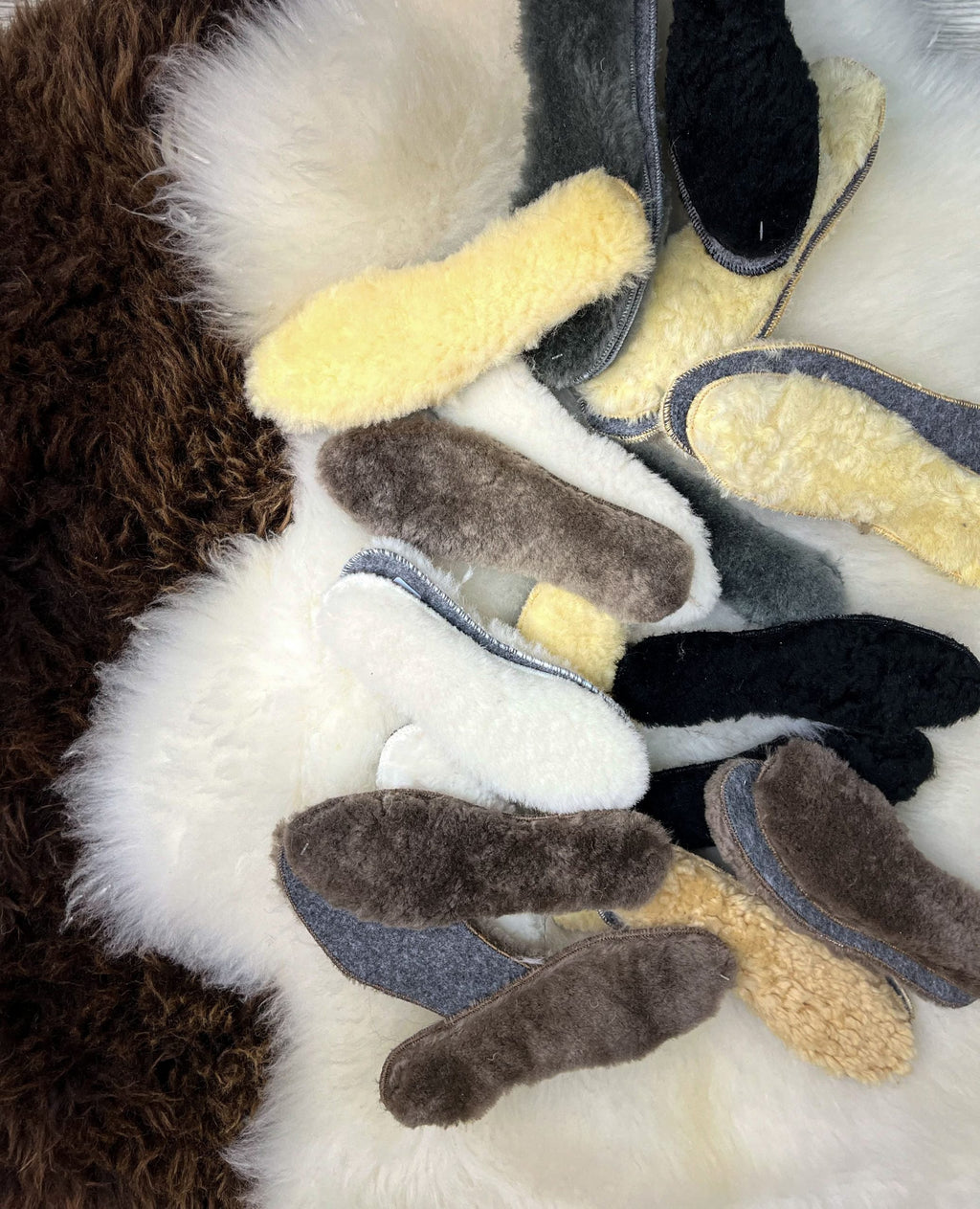 Sheepskin Insoles 100% Natural – Warm Wool Shoe Inserts (Sizes 36–45)