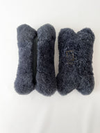 Sheepskin Headrest Pillow Grey – Natural Fur Universal Fit