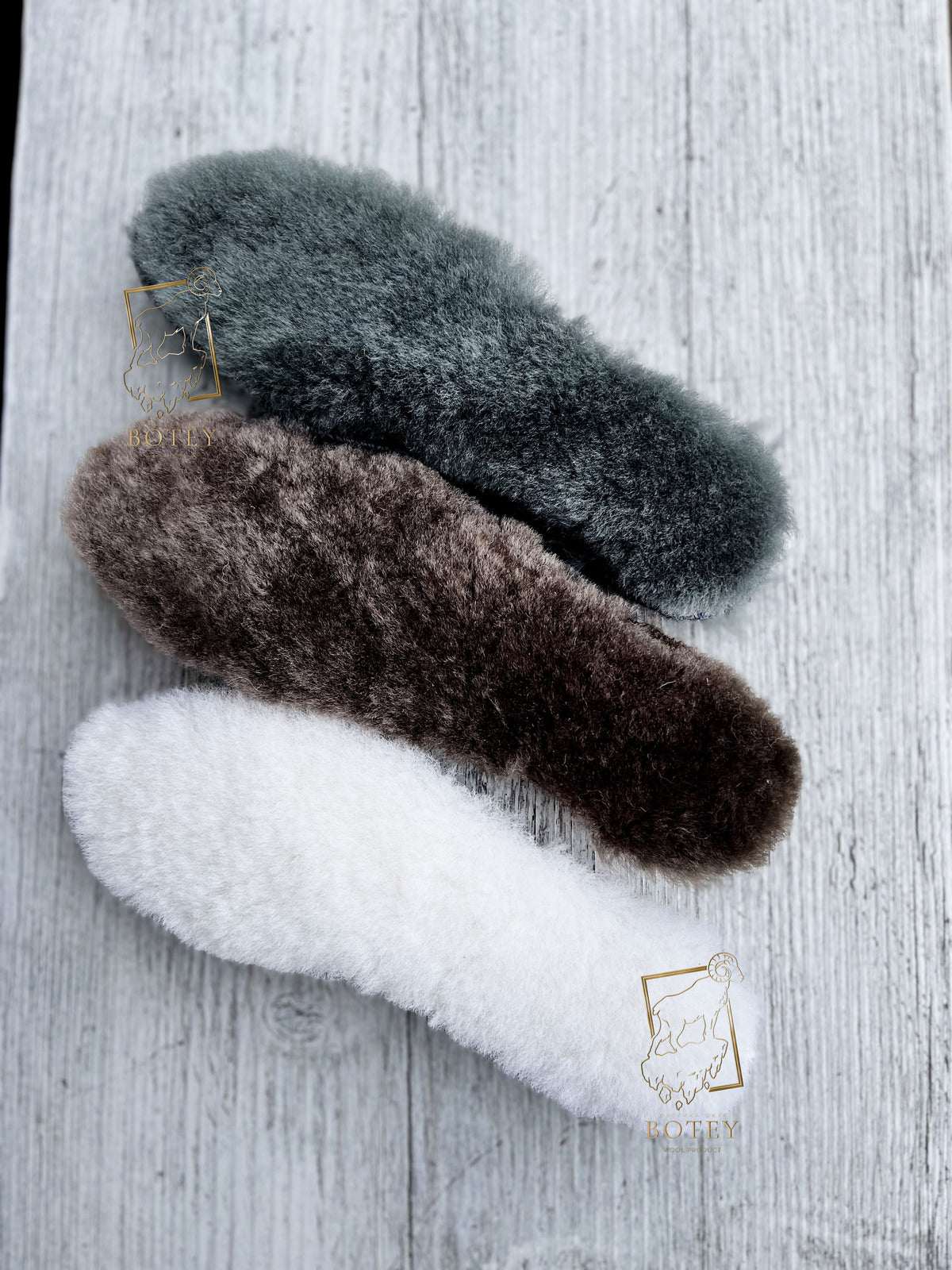 Sheepskin Insoles 100% Natural – Warm Wool Shoe Inserts (Sizes 36–45)