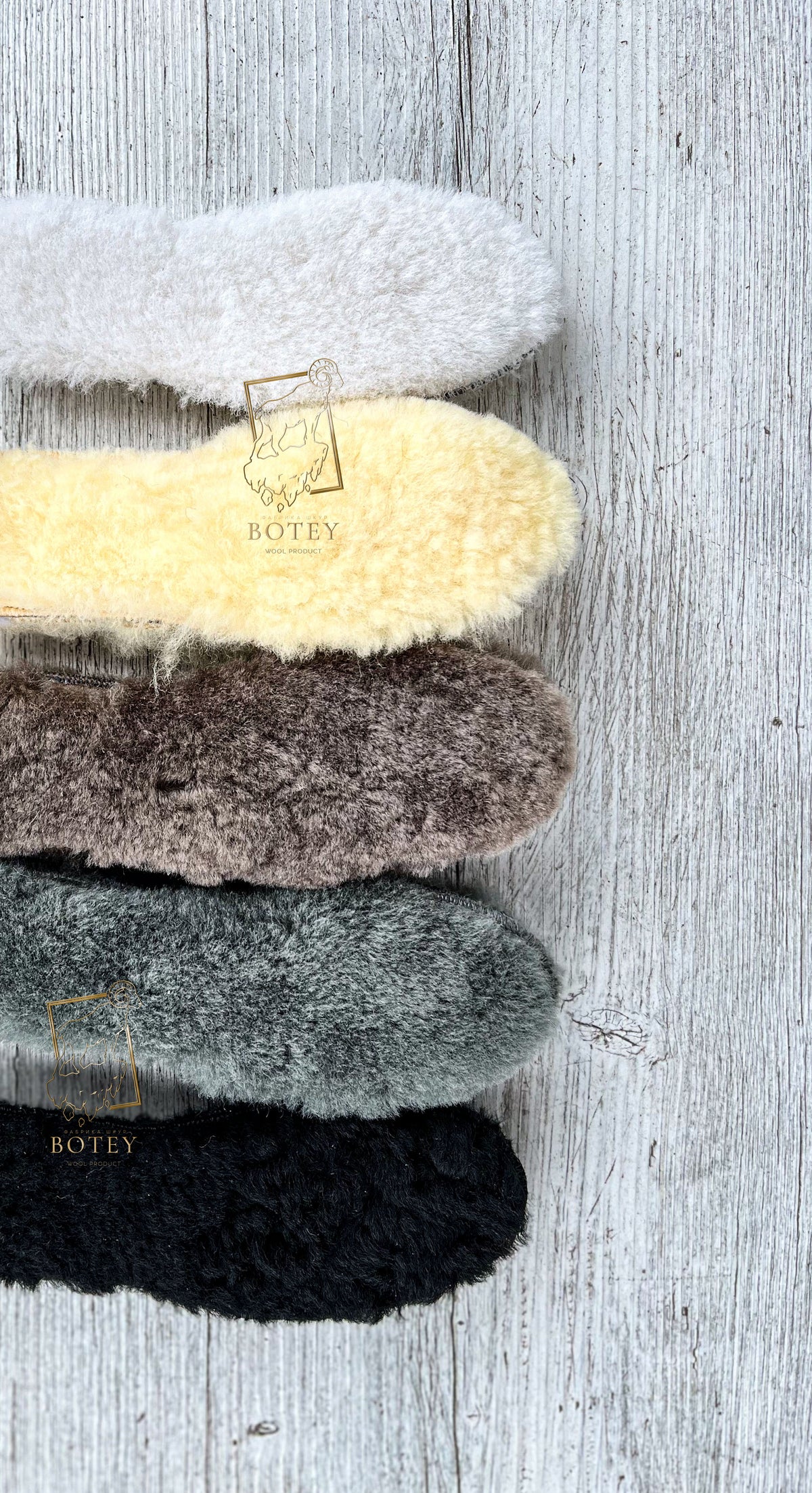 Sheepskin Insoles 100% Natural – Warm Wool Shoe Inserts (Sizes 36–45)