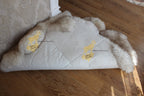 Sheepskin Rug 4-in-1 Coffee Tip (200×110 cm) – Natural Fur Carpet