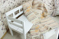Carpathian Wool Blanket “Colors of Summer” 190×220 cm – Premium Handmade Natural Wool