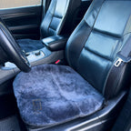 Grey Sheepskin Front Seat Covers – 100% Natural Universal Fit
