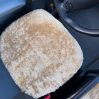 Sheepskin Van Seat Covers (1+2) Beige – Natural Fur Universal Fit