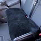 Sheepskin Van Seat Covers (1+2) Black – Natural Fur Universal Fit