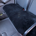 Sheepskin Van Seat Covers (1+2) Black – Natural Fur Universal Fit