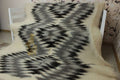 Carpathian Wool Blanket “Original Black” 200×220 cm – Premium Handmade Natural Wool