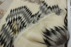 Carpathian Wool Blanket “Original Black” 200×220 cm – Premium Handmade Natural Wool