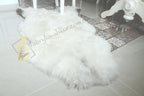 Exclusive Natural Sheepskin 120×70 cm – Premium Wool Rug