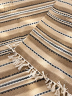 Handmade Hutsul Wool Rug Beige2  – Natural Wool Carpet 200×140 cm