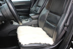 Sheepskin Seat Pad White 50×50 cm (Medium Pile) – Natural Fur Cushion