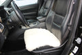 Sheepskin Seat Pad White 50×50 cm (Short Pile) – Natural Fur Cushion