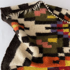 Carpathian Wool Blanket “Gold of the Carpathians” 200×300 cm – Premium Handmade Natural Wool