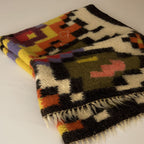 Carpathian Wool Blanket “Gold of the Carpathians” 200×300 cm – Premium Handmade Natural Wool