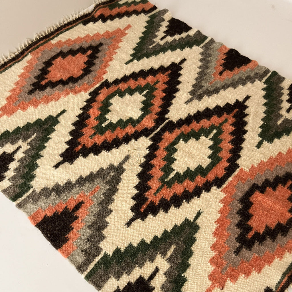 Carpathian Wool Blanket “Kosmach” 190×220 cm – Premium Handmade Natural Wool