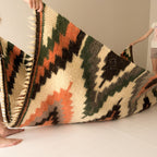 Carpathian Wool Blanket “Kosmach” 150×220 cm – Premium Handmade Natural Wool