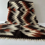 Carpathian Wool Blanket “Legend” 150×200 cm – Premium Handmade Natural Wool