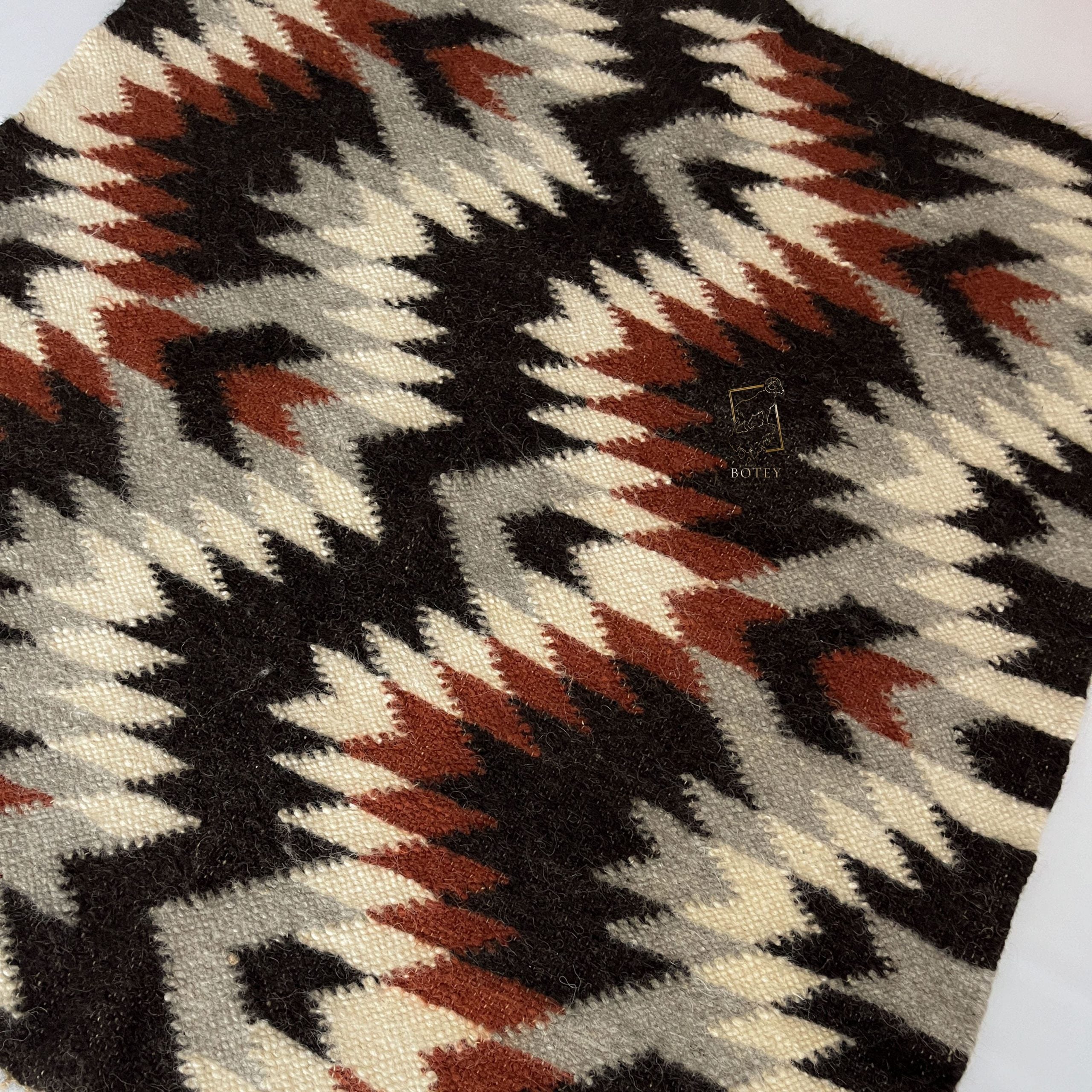 Carpathian Wool Blanket “Legend” 150×200 cm – Premium Handmade Natural Wool
