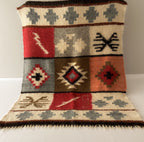 Carpathian Wool Blanket “Colorful Dream” 150×200 cm – Premium Handmade Natural Wool